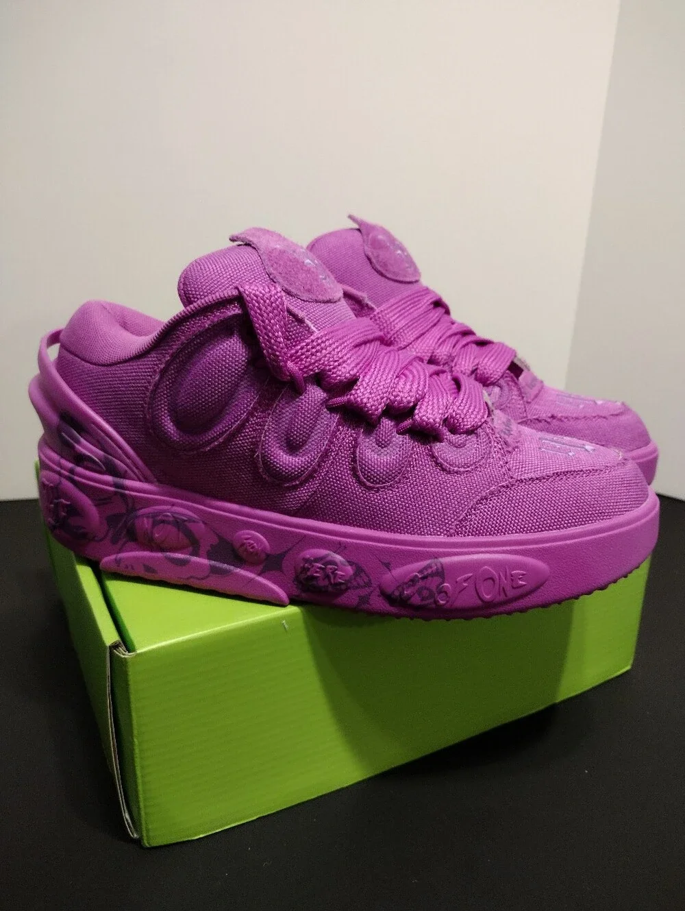 Puma LaMelo Ball LaFrance' Size 9 Butterfly Purple Sneakers